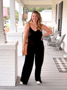 Rose & Lee Co Leyla Jumpsuit, Black by Z Supply Jumpsuit
