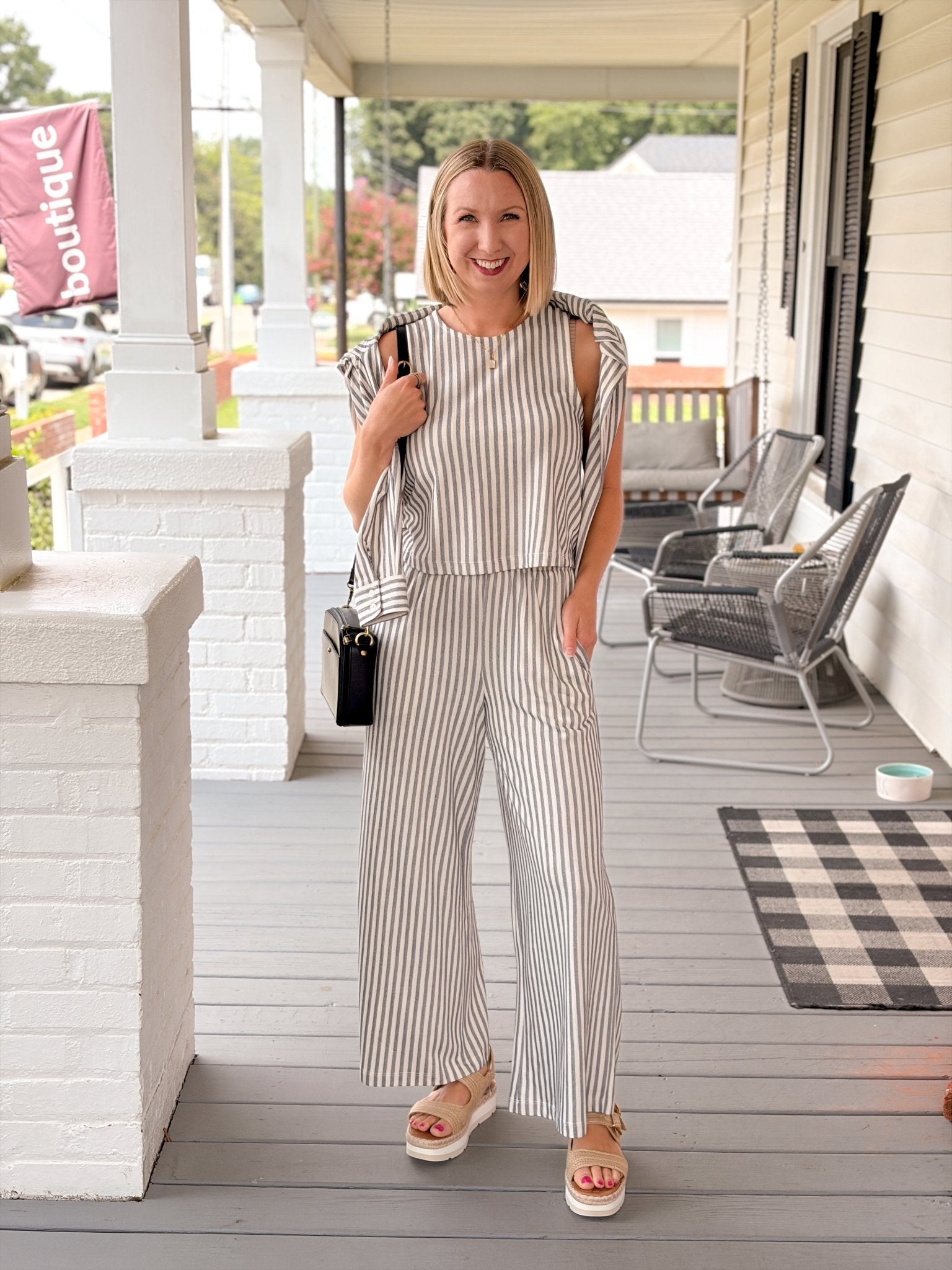Rose & Lee Co Reese Top, Eclipse by Z Supply Long Sleeve