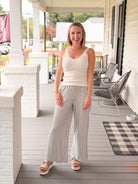 Rose & Lee Co Eve Lace Tank, Sandstone by Z Supply Tanks