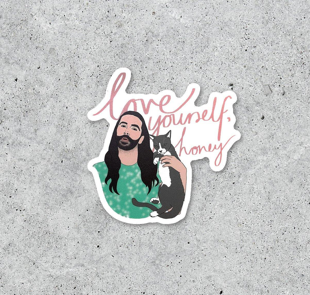 JVN Love Yourself Honey Sticker - Rose & Lee Co