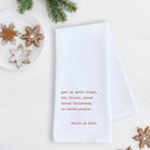 Rose & Lee Co The Grinch Never Hated Christmas Tea Towel Home & Gifts