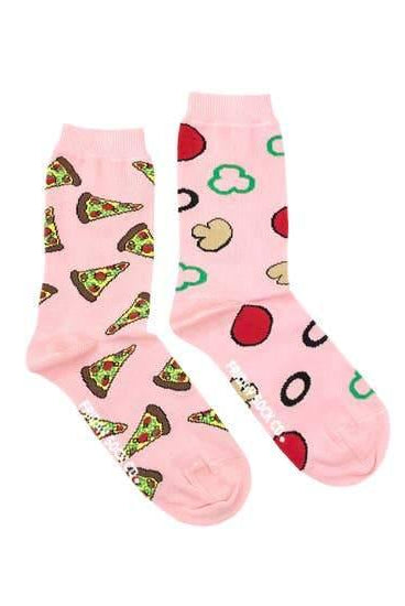 Women's Socks, Pink Pizza - Rose & Lee Co