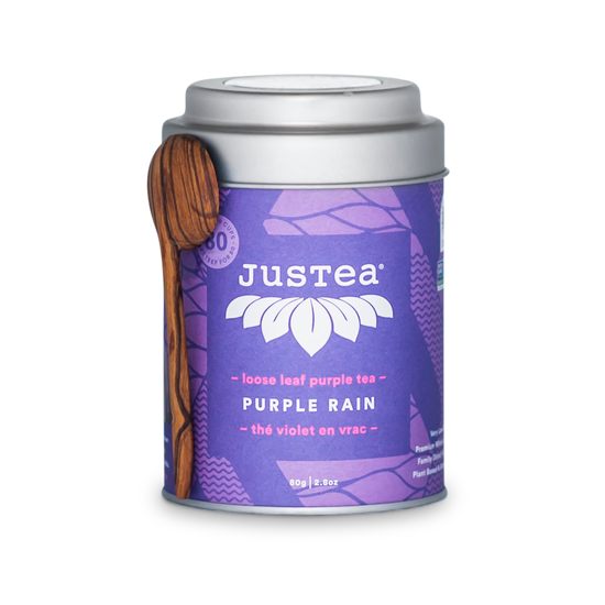 Purple Rain Tin with Spoon - Rose & Lee Co