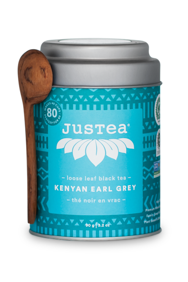 Kenyan Earl Grey Tin with Spoon - Rose & Lee Co