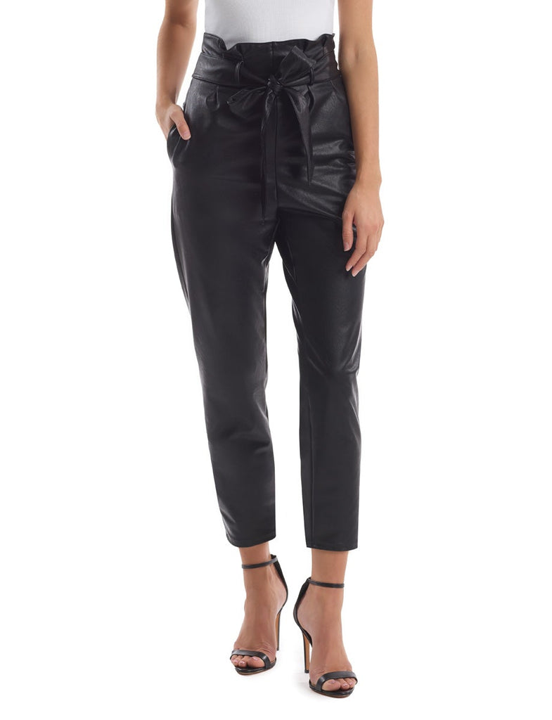 Commando Faux Leather Ethical Paperbag Pants Raleigh Boutique