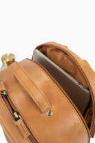 Elevate commuter backpack camel Raleigh ethical boutique