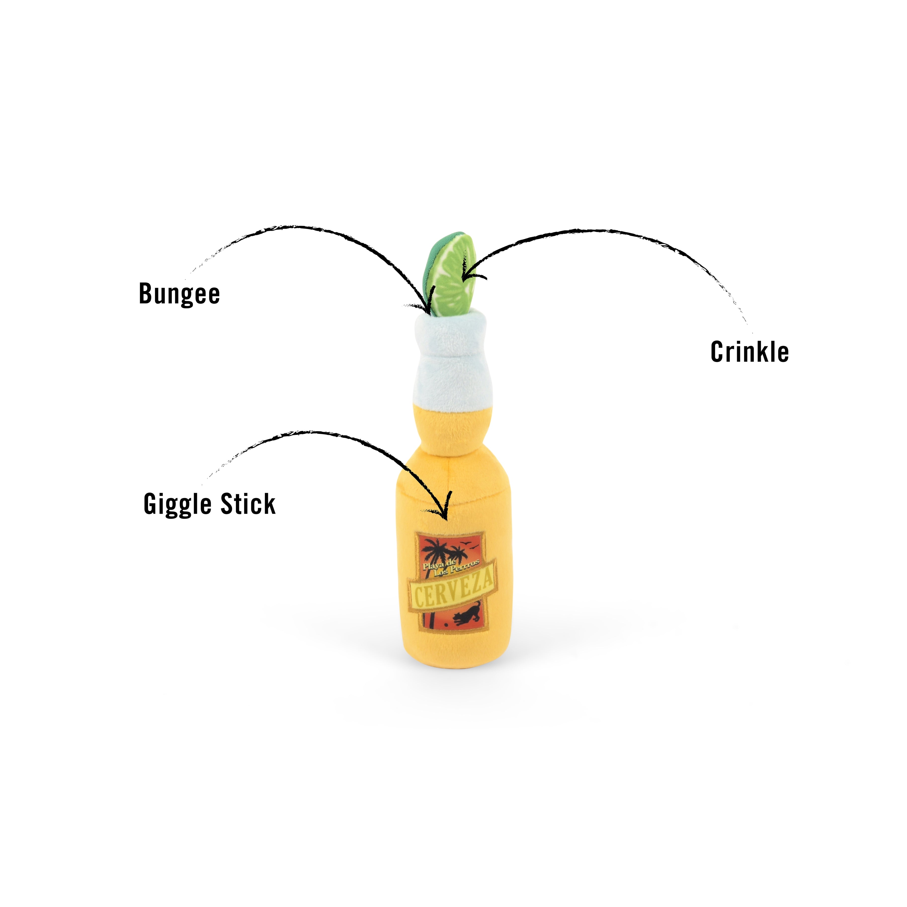 PLAY Canine Cerveza Dog Toy Ethical Apex Boutique