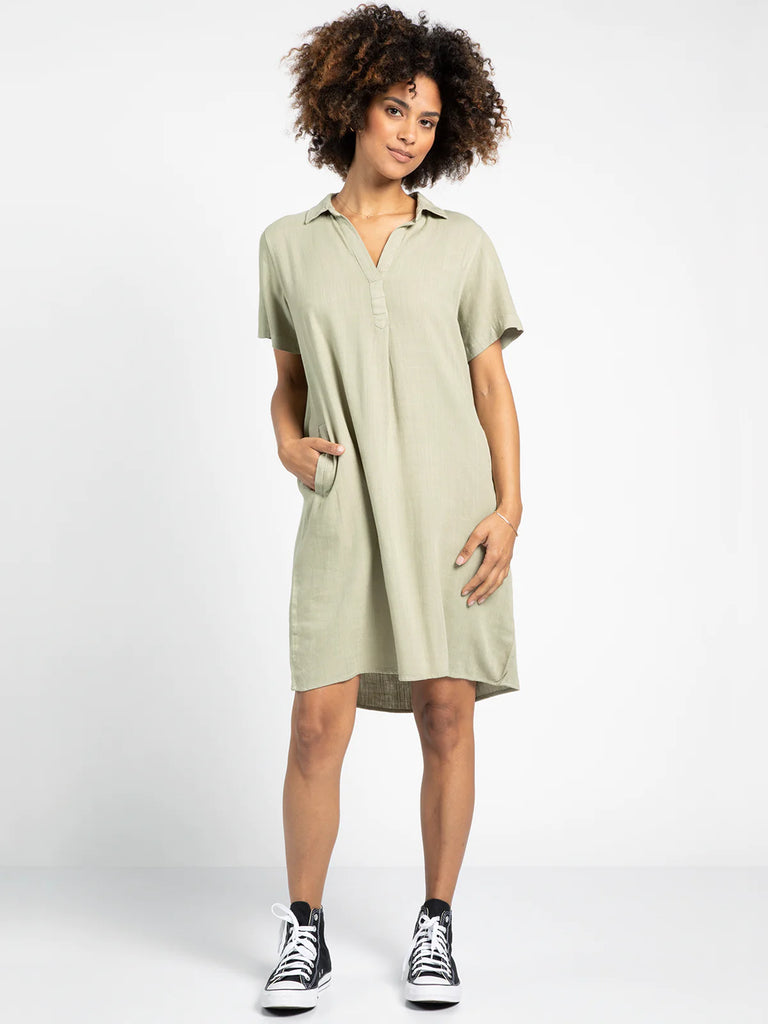 Sage Green Dress Apex Ethical Boutique