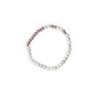 Morse Code Sister Bracelet, Lilac & Marble - Rose & Lee Co