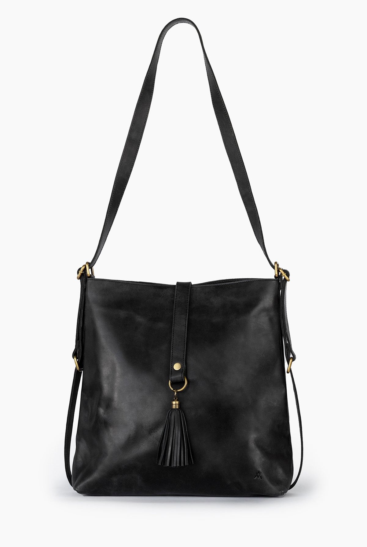 Elevate 2 in 1 slingback backpack and crossbody in black Raleigh ethical boutique