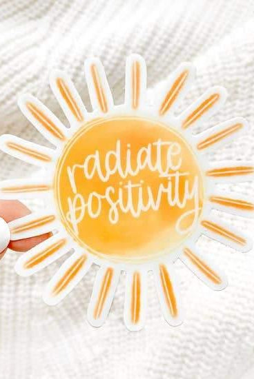 Stickers, Radiate Positivity - Rose & Lee Co