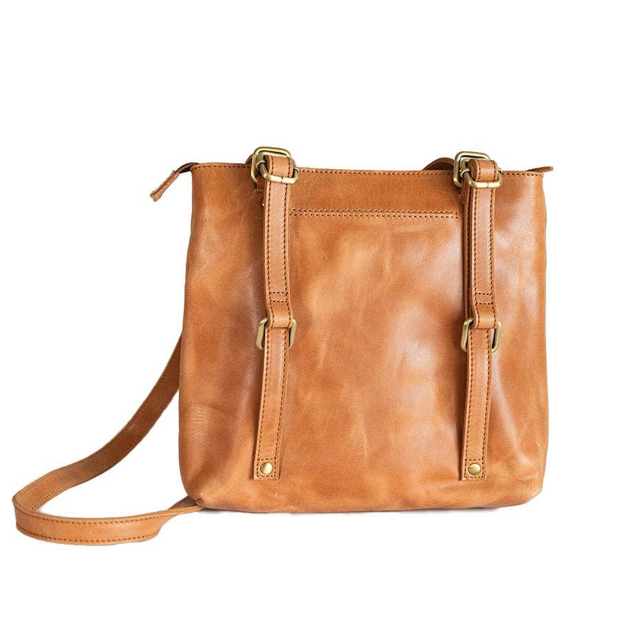 Elevate camel Sojourner Backpack Raleigh ethical boutique
