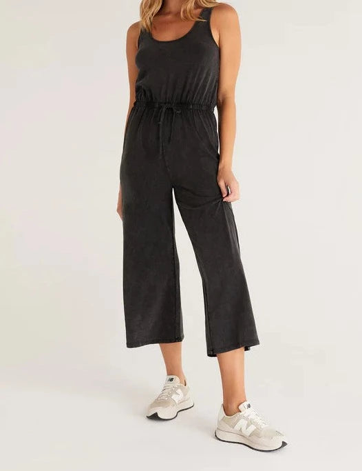 easygoing jumpsuit black zsupply apex womens ethical boutique