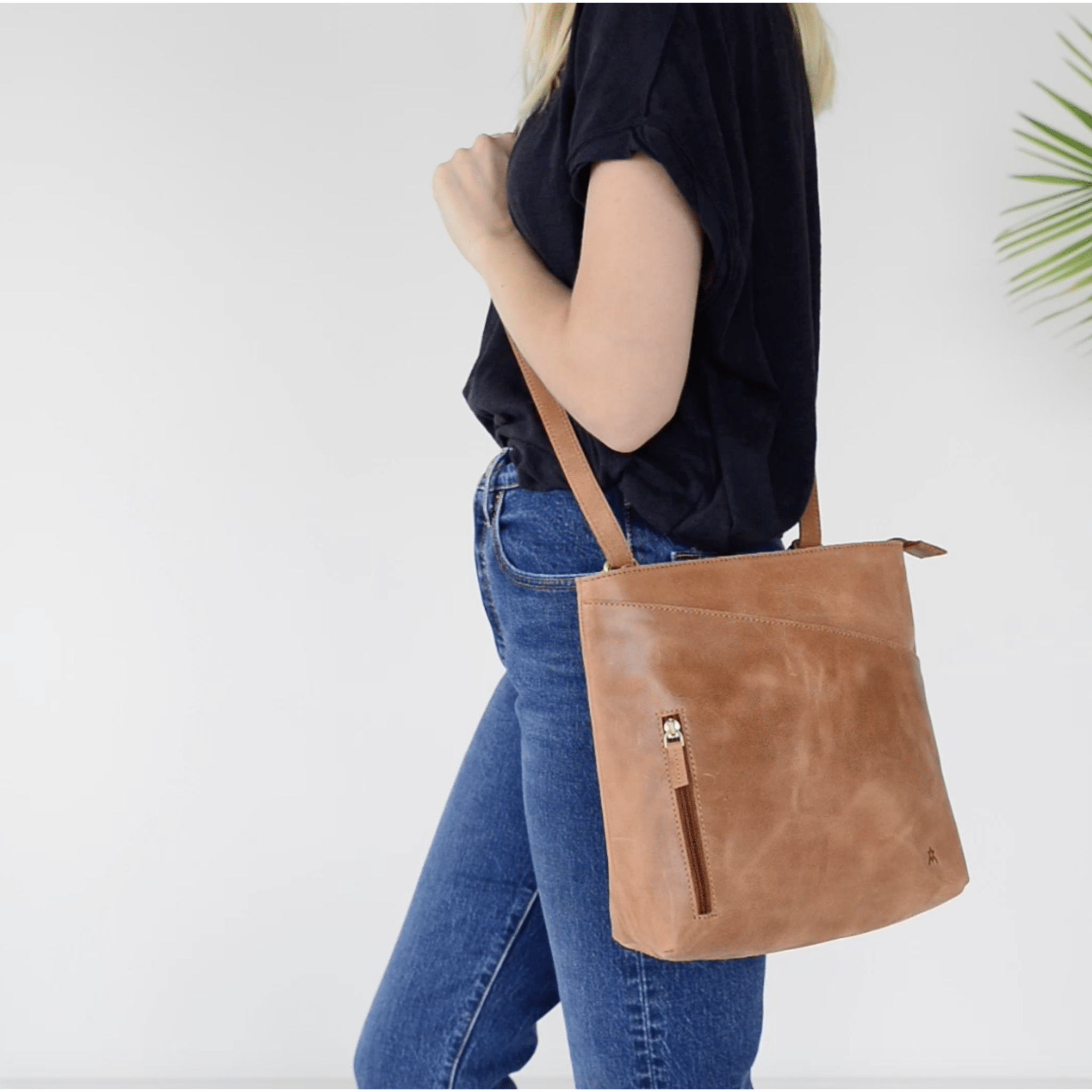 Rose & Lee Co Sojourner Backpack, Camel Bags