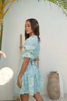 sitara dress mint the fox and the mermaid apex womens ethical boutique