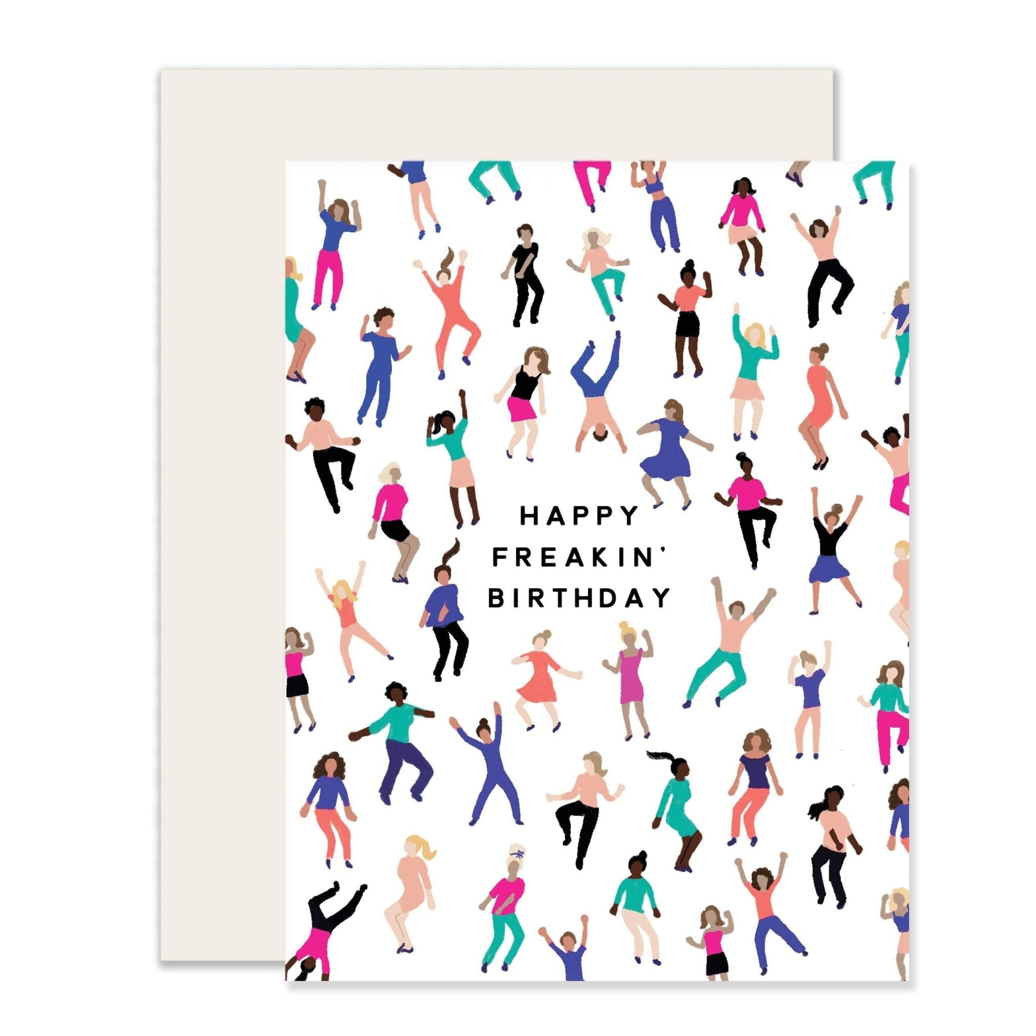 Rose & Lee Co Happy Freakin Birthday Card Stationery