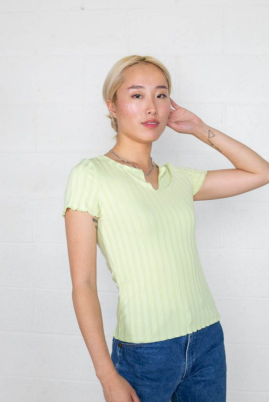 sully top lime no less than apex ethical womens boutique