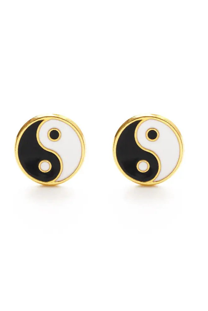 yin yang stud earrings amano studio apex ethical womens boutique